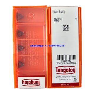 Original Tungaloy 11IRA60-B AH725 Carbide Insert | Stainless Steel & More (10 PCS)
