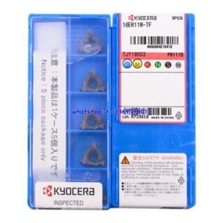 Original Kyocera 16ER11W-TF PR1115 Carbide Insert (10 PCS)