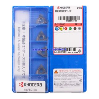 Original Kyocera 16ER19BSPT-TF PR1115 Carbide Insert (10 PCS)