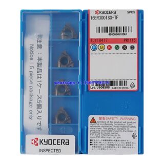 Original Kyocera 16ER300ISO-TF PR1115 Carbide Insert (10 PCS)