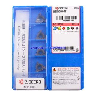 Original Kyocera 16ERAG60-TF PR1115 Carbide Insert (10 PCS)