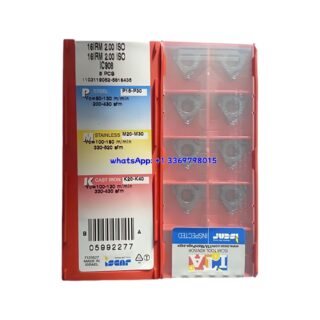 Original Iscar 16IRM IC908 Carbide Turning Insert | Heat-Resistant Alloys (10 PCS) 2.00 ISO 16IRM 2.00 ISO IC908
