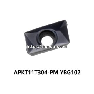Original ZCC-CT APKT11T304-PM YBG102 Carbide Milling Insert - Parallelogram 85° | Steel & More (10 PCS)