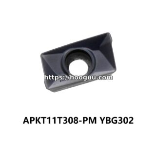 Original ZCC-CT APKT11T308-PM YBG302 Carbide Milling Insert - Parallelogram 85° | Steel, Cast Iron (10 PCS)