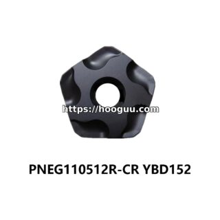 Original ZCC-CT PNEG110512R-CR YBD152 Carbide Milling Insert - Pentagon | Cast Iron, Non-ferrous (10 PCS)