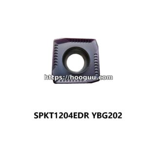 Original ZCC-CT SPKT1204EDR YBG202 Carbide Milling Insert - Square | Steel & More (10 PCS)
