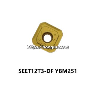 Original ZCC-CT SEET12T3-DF YBM251 Carbide Milling Insert - Square | Steel & More (10 PCS)
