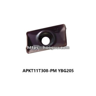 Original ZCC-CT APKT11T308-PM YBG205 Carbide Milling Insert - Parallelogram 85° | Cast Iron (10 PCS)