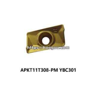 Original ZCC-CT APKT11T308-PM YBC301 Carbide Milling Insert - Parallelogram 85° | Steel, Cast Iron (10 PCS)