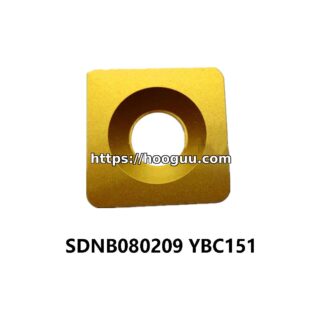 Original ZCC-CT SDNB080209 YBC151 Carbide Turning Insert - Square | Steel (10 PCS)