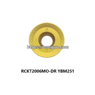 Original ZCC-CT RCKT2006MO-DR YBM251 Carbide Milling Insert - Round | Steel, Cast Iron (10 PCS)
