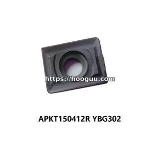 Original ZCC-CT APKT150412R YBG302 Carbide Milling Insert - Parallelogram 85° | Steel, Cast Iron (10 PCS)