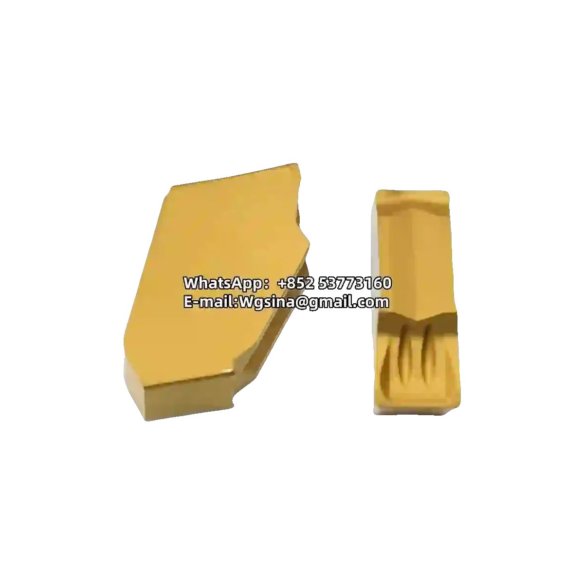 HardStone HS8133 SP300 Carbide Grooving/Parting Insert - Hexagonal Steel