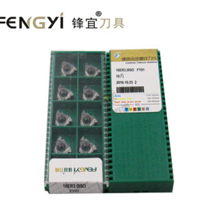 CNC 16ER3.0ISO Carbide Insert | Steel, Stainless Steel (10 PCS) 16ER3.0ISO FY01
