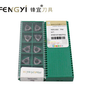CNC 16ER3.0ISO Carbide Insert | Steel, Stainless Steel (10 PCS) 16ER3.0ISO TP04