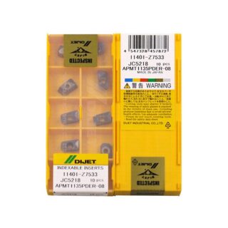 Original CNC APMT1135PDER-08H JC5218 Carbide Milling Insert - Parallelogram 85° (10 PCS)