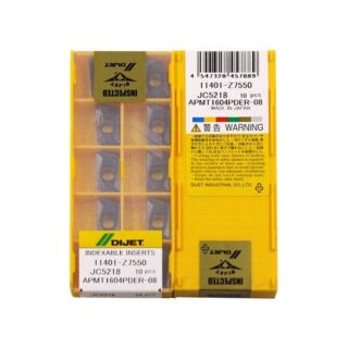 Original CNC APMT1604PDER-08H JC5218 Carbide Milling Insert - Parallelogram 85° (10 PCS)