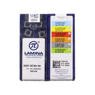 Original Lamina SCMT09T304-NN Carbide Insert - Square (10 PCS) LT10 SCMT09T304-NN LT10