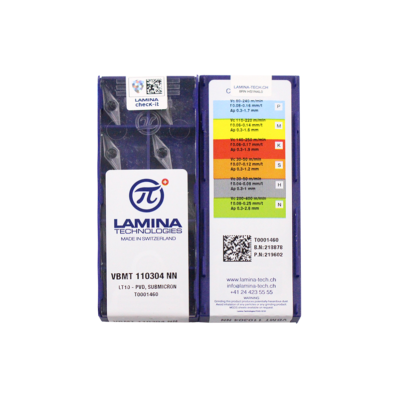 CNC VBMT110304-NN Carbide Insert - Diamond 35° | Steel & More (10 PCS)