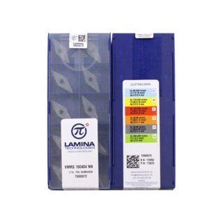 Original Lamina VNMG160404-NN Carbide Insert - Diamond 35° (10 PCS) LT10 VNMG160404-NN LT10