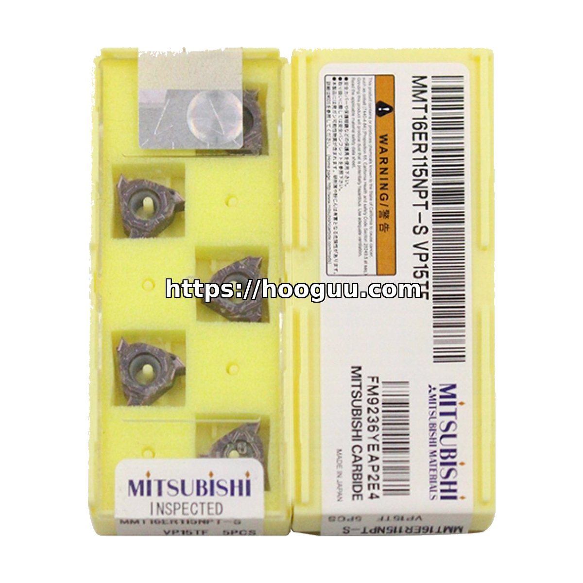 Mitsubishi MMT16ER115NPT-S VP15TF Diamond 86° Steel