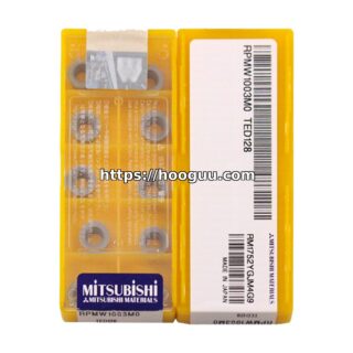 Original Mitsubishi RPMW1003MO TED128 Carbide Milling Insert - Round (10 PCS)