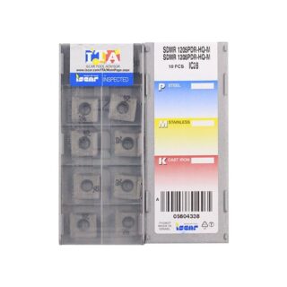 Original Iscar SDMR1205PDR-HQ-M Carbide Milling Insert - Square (10 PCS) IC28 SDMR1205PDR-HQ-M IC28