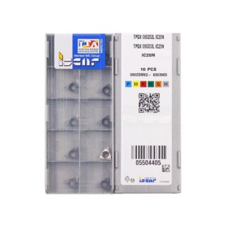 Original Iscar TPGX090202L Carbide Turning Insert - Triangle (10 PCS) IC20N TPGX090202L IC20N