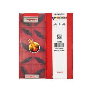 Original Duracarb VNMG160408-41 DC9015 Carbide Turning Insert - Diamond 35° (10 PCS)