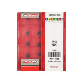 Original Duracarb WCMX040204 DC9800 Carbide Insert - Trigon 80° (10 PCS)