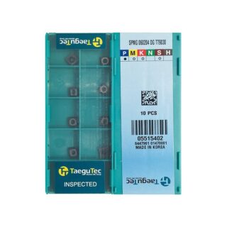 Original TaeguTec 050204 TT6030 Carbide Insert (10 PCS) SPMG DK SPMG 050204 DK     TT6030