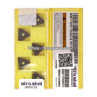 Original Mitsubishi MMT16IR175ISO-S VP15TF Carbide Insert - Diamond 86° | Steel, Stainless Steel (10 PCS)