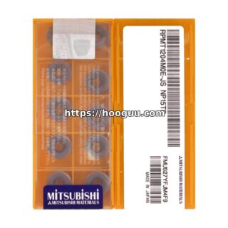 Original Mitsubishi RPMT1204MOE-JS Carbide Milling Insert - Round (10 PCS) NP15TF RPMT1204MOE-JS NP15TF