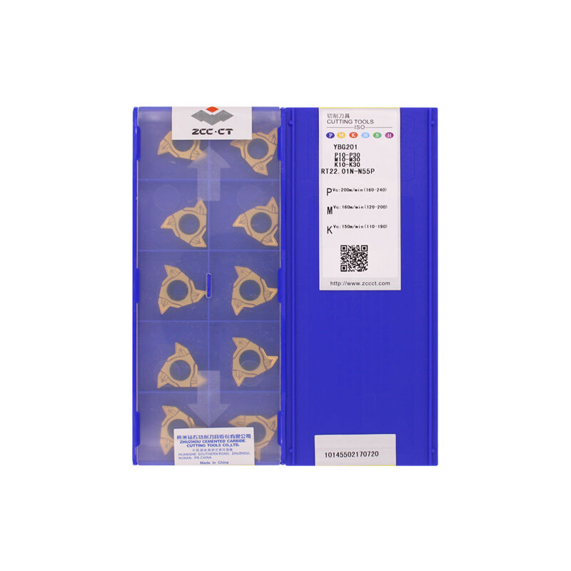 ZCC RT22.01N-N55P YBG201 Carbide Insert - Round (10 PCS)