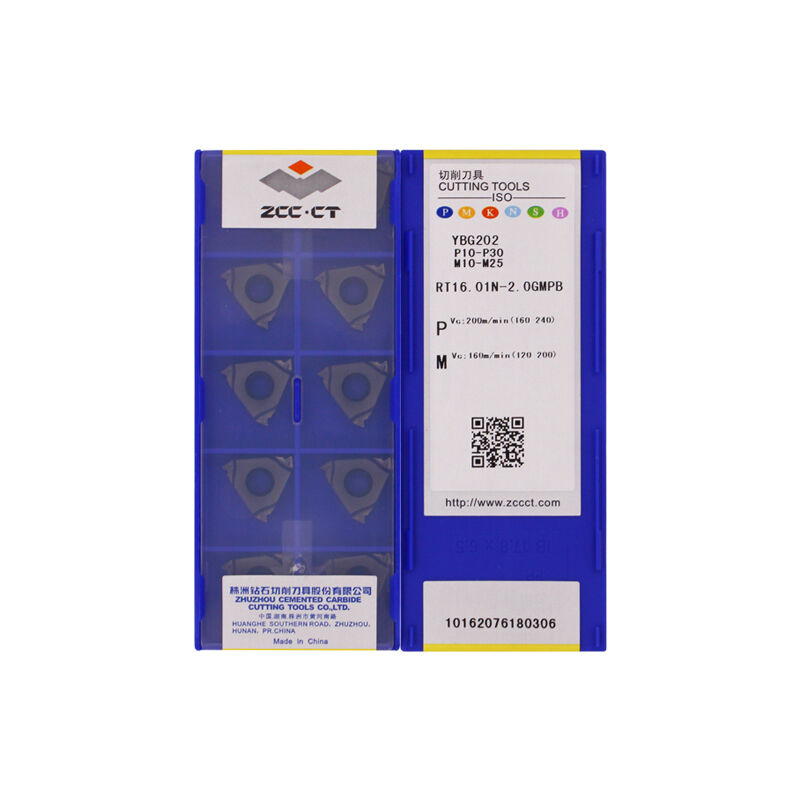 ZCC RT16.01N-2.00GMPB YBG202 Carbide Insert - Round | Steel (10 PCS)