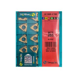 Original TaeguTec 3PKT150508R-M TT6080 Carbide Milling Insert (10 PCS)