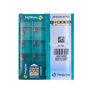 Original TaeguTec APKT09T3PER-EM TT9030 Carbide Milling Insert - Parallelogram 85° (10 PCS)
