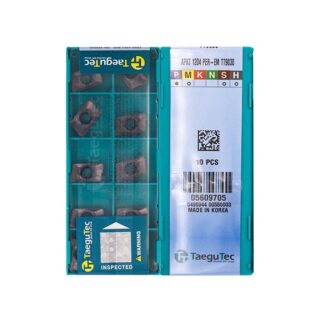 Original TaeguTec APKT1204PER-EM TT9030 Carbide Milling Insert - Parallelogram 85° (10 PCS)