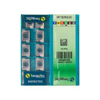 Original TaeguTec APKT1705PER-AL Carbide Milling Insert - Parallelogram 85° (10 PCS) K10 APKT1705PER-AL K10