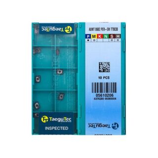 Original TaeguTec AXMT0602PER-EM TT9030 Carbide Milling Insert - Parallelogram 85° (10 PCS)