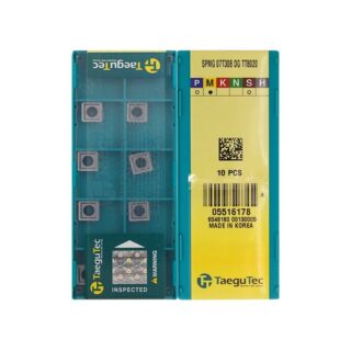 Original TaeguTec SPMG07T308-DG TT8020 Carbide Insert - Square | Cast Iron (10 PCS)
