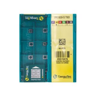 Original TaeguTec SPMG060204-DG TT8020 Carbide Insert - Square | Cast Iron (10 PCS)