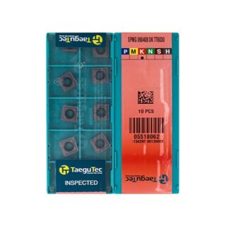 Original TaeguTec SPMG090408-DK TT6030 Carbide Insert - Square (10 PCS)