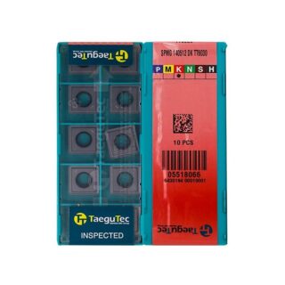 Original TaeguTec SPMG140512-DK TT6030 Carbide Insert - Square (10 PCS)
