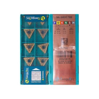 Original TaeguTec TNMG160408-MT TT5080 Carbide Turning Insert - Triangle (10 PCS)