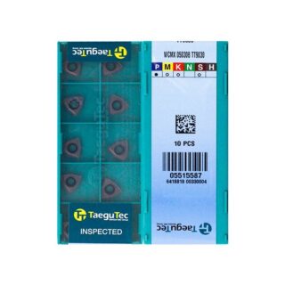 Original TaeguTec 050308 TT9030 Carbide Insert (10 PCS) WCMX WCMX 050308 TT9030