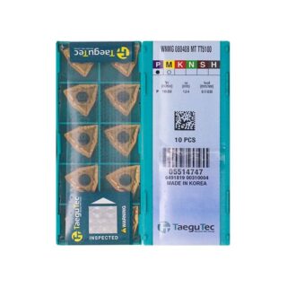 Original TaeguTec 080408 TT7015 Carbide Insert (10 PCS) WNMG MT WNMG 080408 MT     TT7015