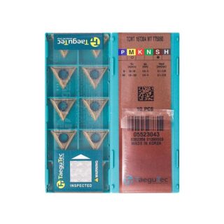 Original TaeguTec TCMT16T304-MT TT5080 Carbide Turning Insert - Triangle (10 PCS)