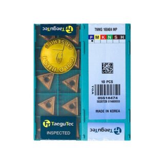 Original TaeguTec TNMG160404-MP TT8115 Carbide Turning Insert - Triangle (10 PCS)