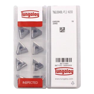Original Tungaloy TNGG160408L-P NS530 Carbide Turning Insert - Triangle (10 PCS)